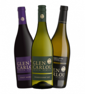 Three Glen Carlou bottles of wine