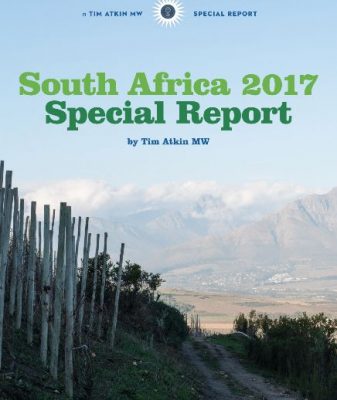 Tim Atkin 2017 SA Report